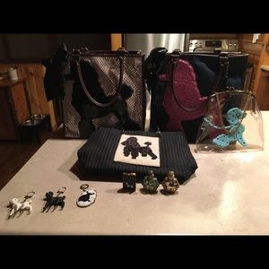Poodle purse
